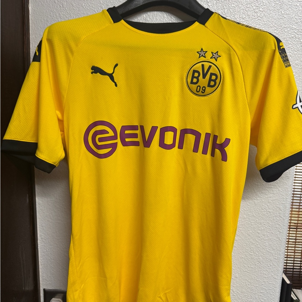 Puma Borrusia Dortmund 19/20 Home Jersey Football T-shirt Sz M